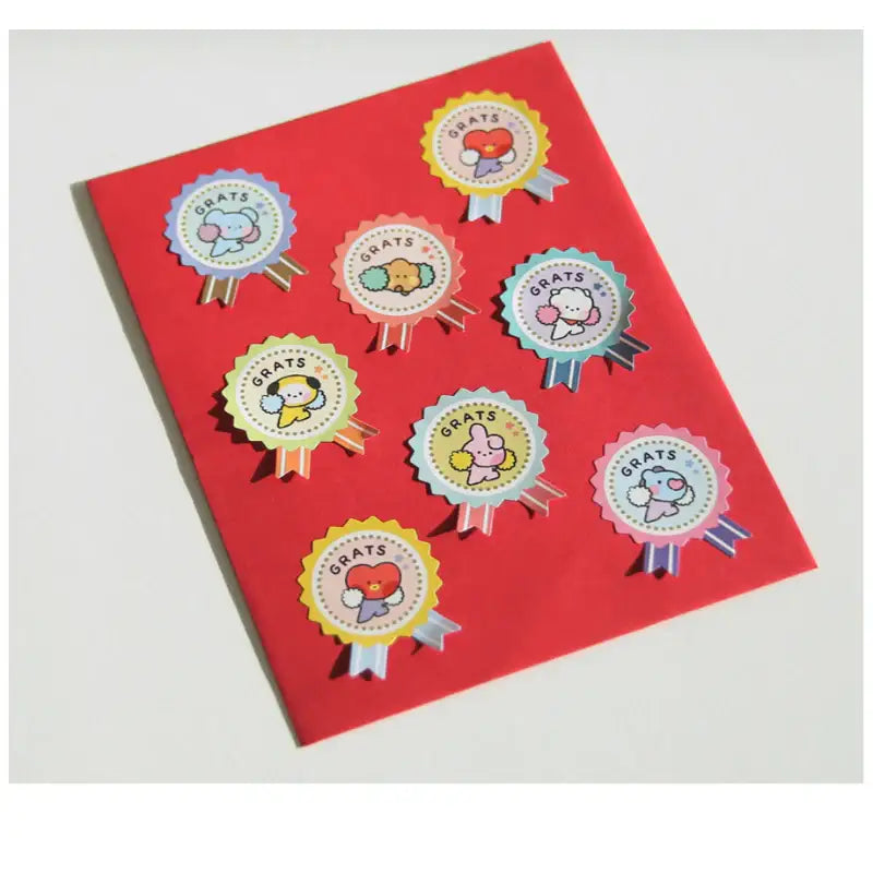 Monopoly x BT21 - Minini Removable Gift Sticker - Monopoly - Stickers - Harumio Monopoly x BT21 - Minini Removable Gift Sticker - Monopoly - Stickers - Harumio