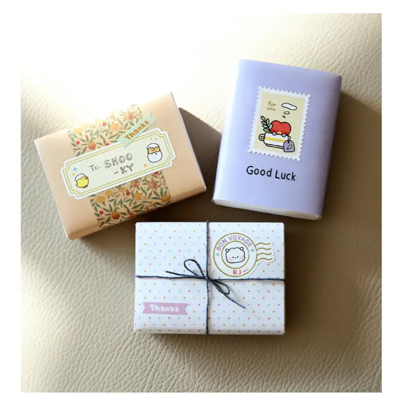 Monopoly x BT21 - Minini Removable Gift Sticker - Monopoly - Stickers - Harumio