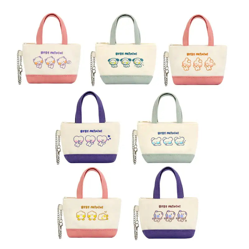 Monopoly x BT21 - Minini Canvas Mini Pouch - Monopoly - Mini Pouch - Harumio