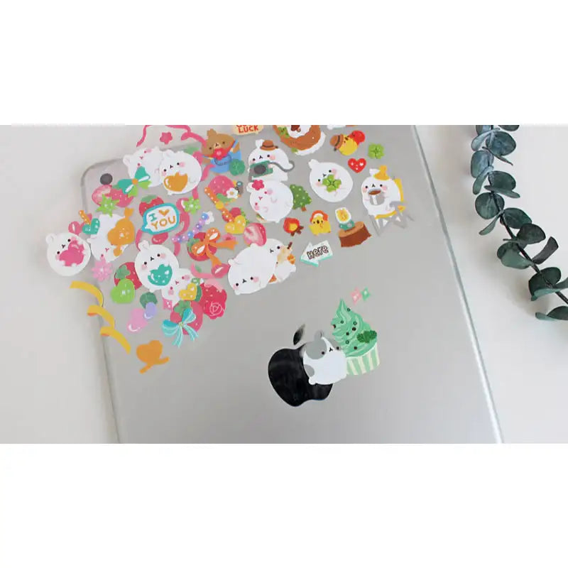 Molang - Diary Deco Stickers - Molang - Decorative Stickers - Harumio Molang - Diary Deco Stickers - Molang - Decorative Stickers - Harumio