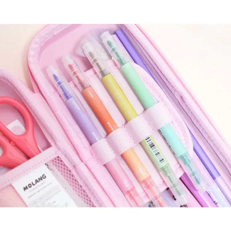Molang - Sweet Squishy EVA Pouch - Molang - Pouch - Harumio Molang - Sweet Squishy EVA Pouch - Molang - Pouch - Harumio