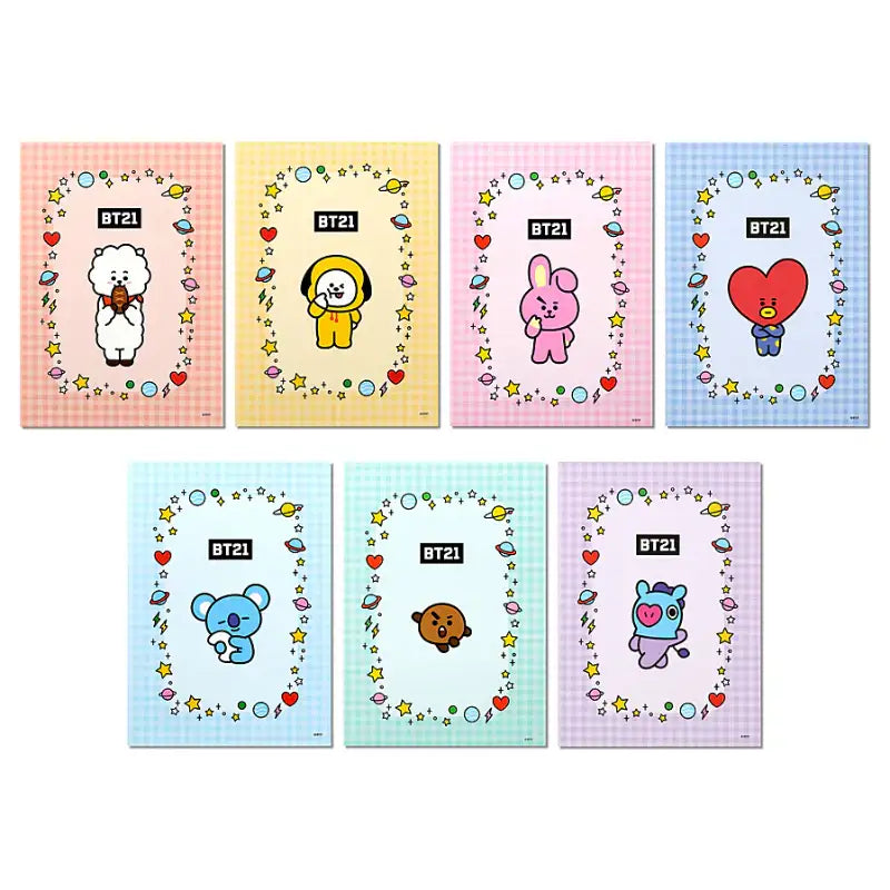 Monopoly x BT21 - Letter Pad - Monopoly - Letter Pad - Harumio Monopoly x BT21 - Letter Pad - Monopoly - Letter Pad - Harumio