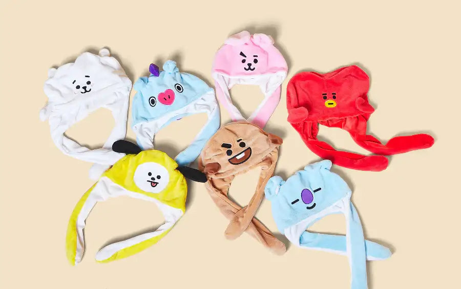 BT21 - Character Action Hat - BT21 - Accessories - Harumio