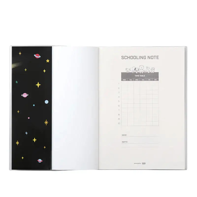 Monopoly x BT21 - Schooling Note Set - Monopoly - Notebook - Harumio Monopoly x BT21 - Schooling Note Set - Monopoly - Notebook - Harumio