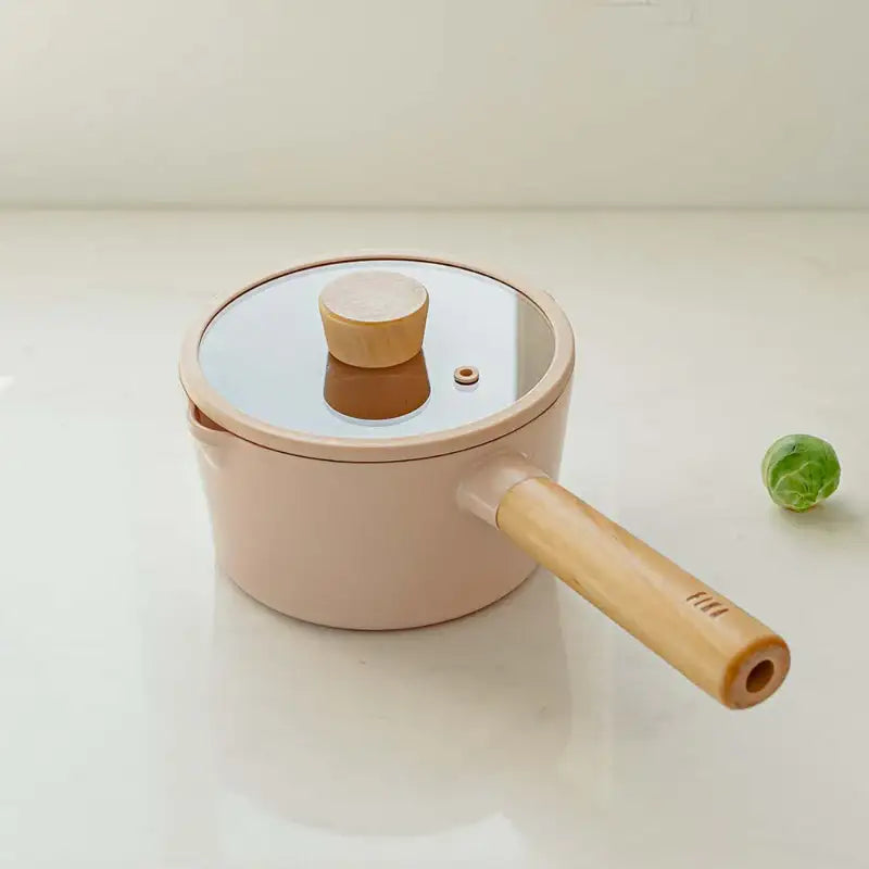 Neoflam - FIKA Mini Peach Milk Pan 16cm - Neoflam - Milk Pan - Harumio
