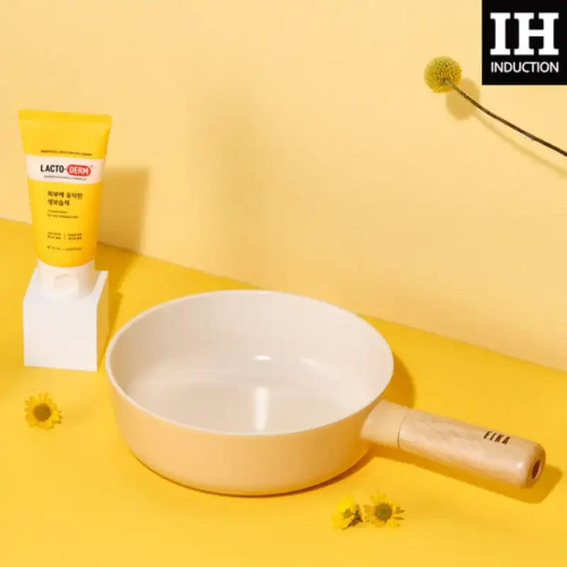 Neoflam x CKD - FIKA Healthy Yellow Petit Wok - Neoflam - Wok Pan - Harumio