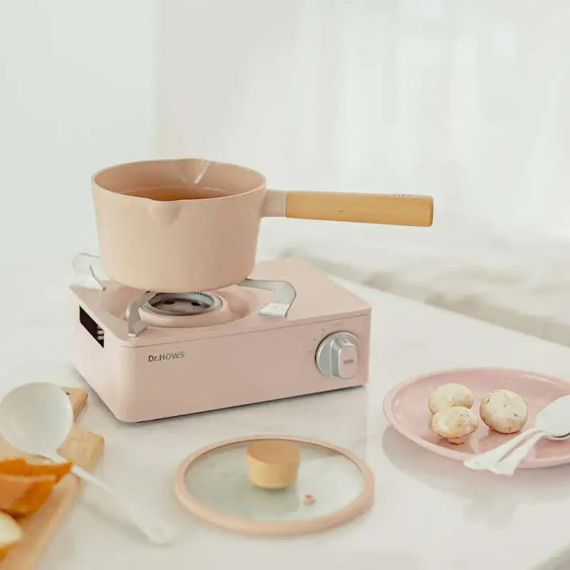 Neoflam - FIKA Mini Peach Milk Pan 16cm - Neoflam - Milk Pan - Harumio Neoflam - FIKA Mini Peach Milk Pan 16cm - Neoflam - Milk Pan - Harumio