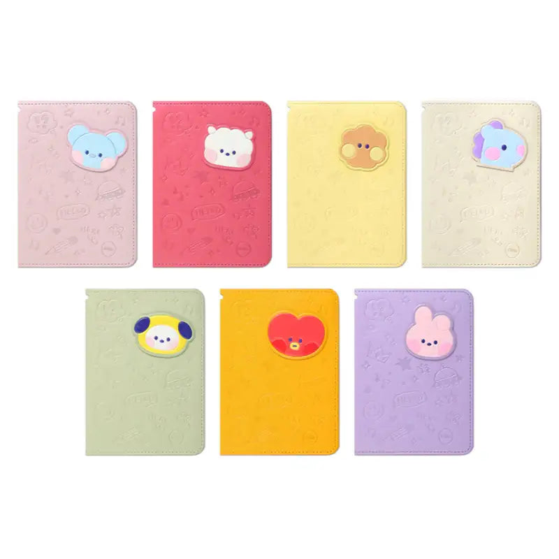 Monopoly x BT21 - Minini Leather Patch Passport Cover - Monopoly - Passport Cover - Harumio