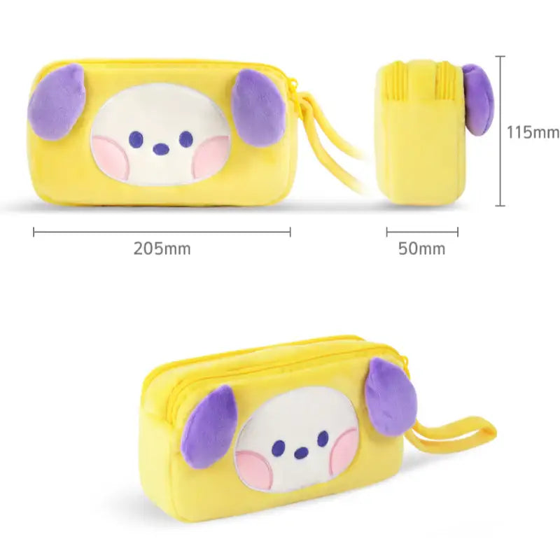 Monopoly x BT21 - Minini Plush Pen Pouch - Monopoly - Pouch - Harumio Monopoly x BT21 - Minini Plush Pen Pouch - Monopoly - Pouch - Harumio