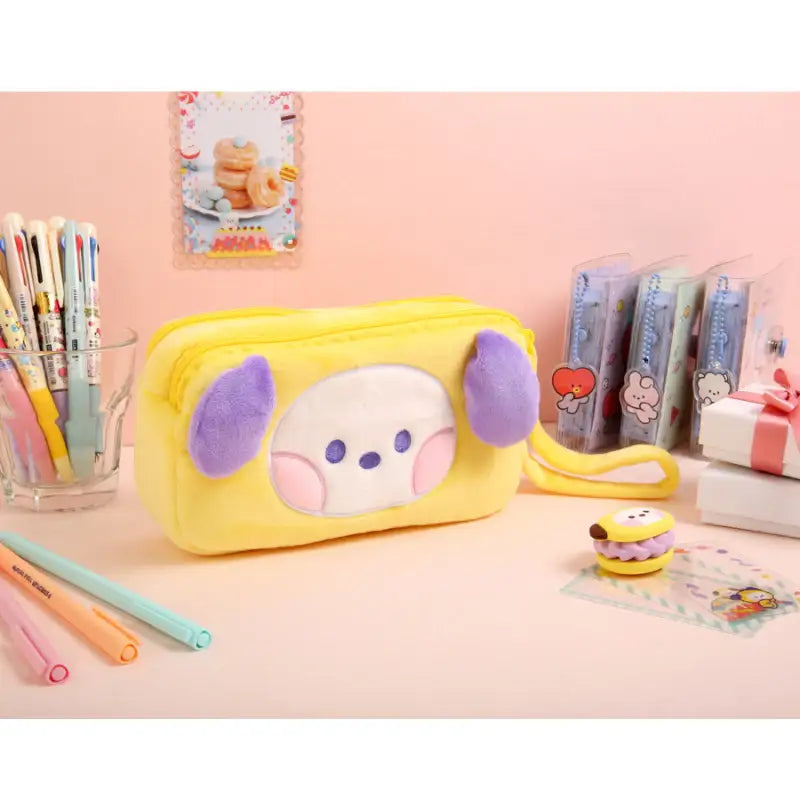 Monopoly x BT21 - Minini Plush Pen Pouch - Monopoly - Pouch - Harumio Monopoly x BT21 - Minini Plush Pen Pouch - Monopoly - Pouch - Harumio
