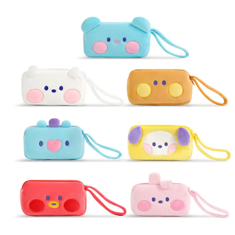 Monopoly x BT21 - Minini Plush Pen Pouch - Monopoly - Pouch - Harumio Monopoly x BT21 - Minini Plush Pen Pouch - Monopoly - Pouch - Harumio