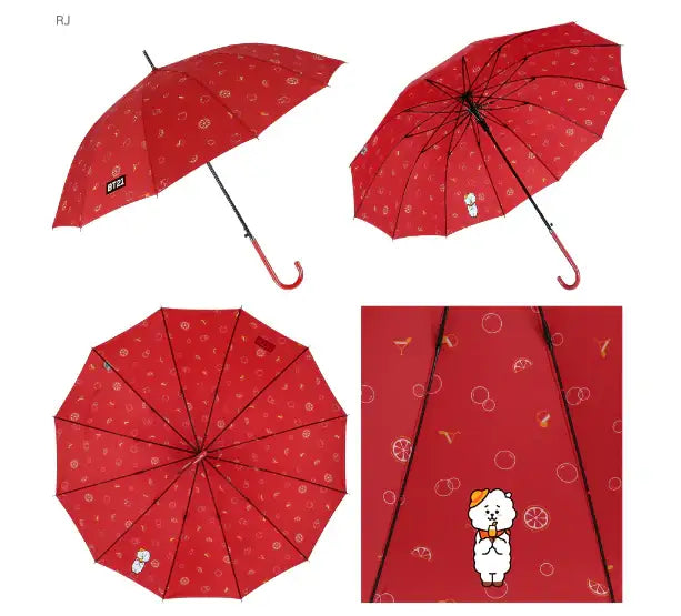 BT21 x Monopoly - Dolce Automatic Long Umbrella - Monopoly - Umbrella - Harumio BT21 x Monopoly - Dolce Automatic Long Umbrella - Monopoly - Umbrella - Harumio