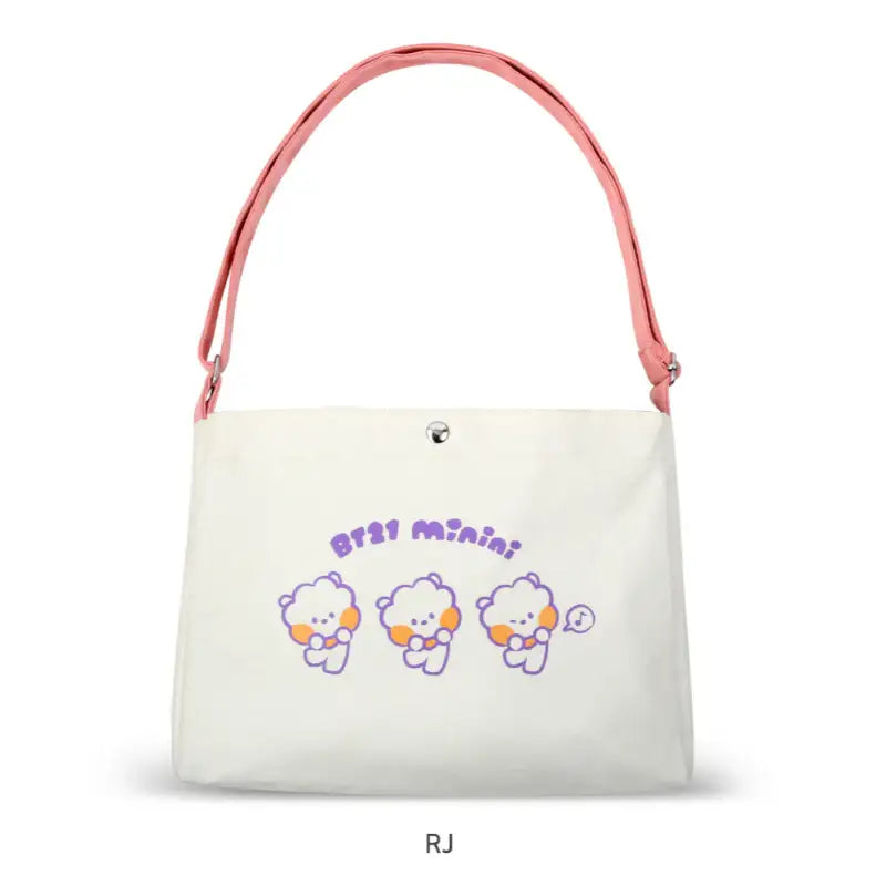 Monopoly x BT21 - Minini Canvas Cross Bag - Monopoly - Bag - Harumio Monopoly x BT21 - Minini Canvas Cross Bag - Monopoly - Bag - Harumio
