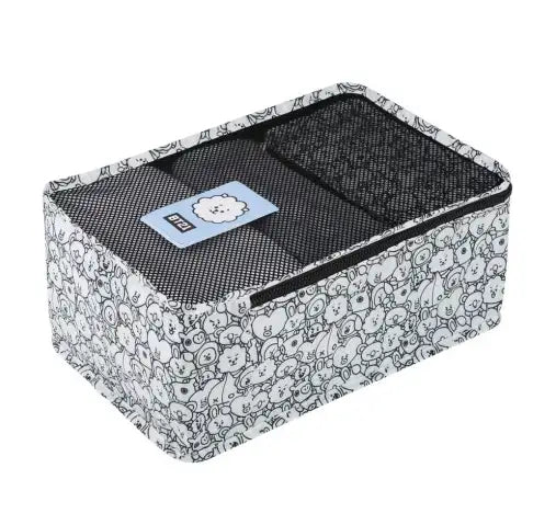 BT21 x Monopoly - Clothes Pouch Set - Monopoly - Pouch - Harumio BT21 x Monopoly - Clothes Pouch Set - Monopoly - Pouch - Harumio