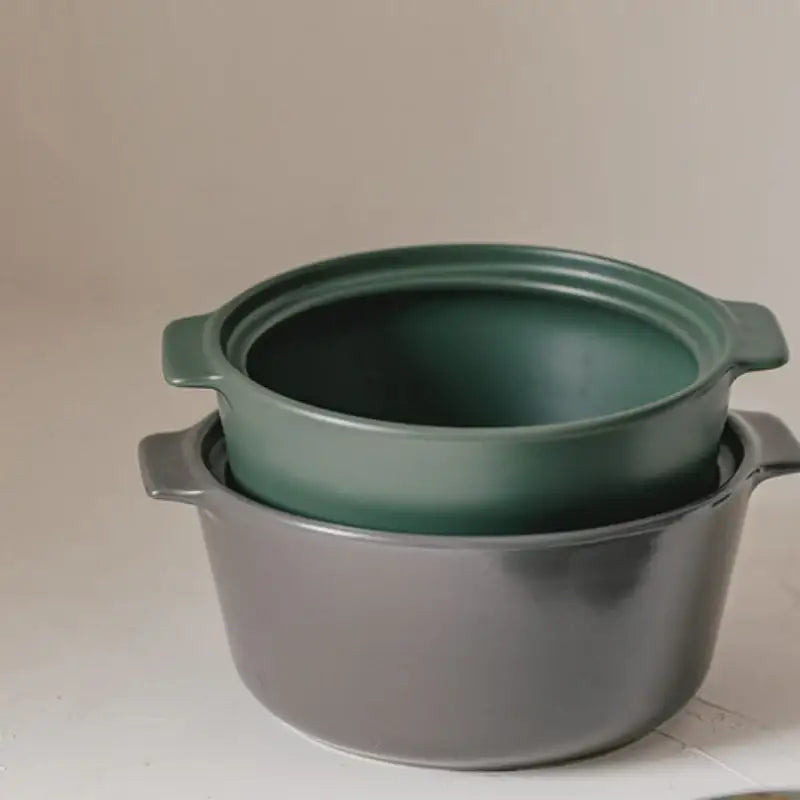 Neoflam - YARN Heat Resistant Pot Set Of 2 - Neoflam - Stock Pot - Harumio Neoflam - YARN Heat Resistant Pot Set Of 2 - Neoflam - Stock Pot - Harumio