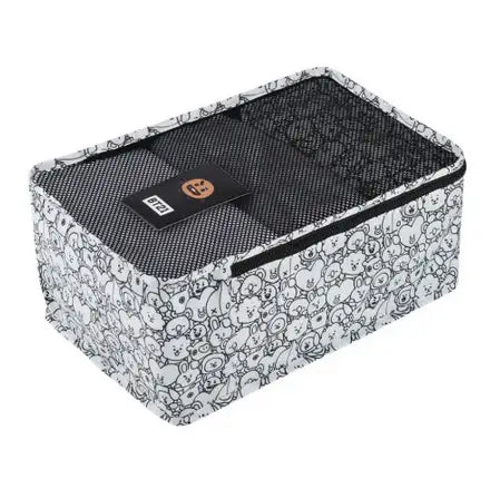 BT21 x Monopoly - Clothes Pouch Set - Monopoly - Pouch - Harumio BT21 x Monopoly - Clothes Pouch Set - Monopoly - Pouch - Harumio