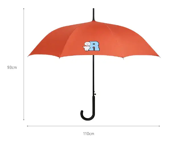 BT21 x Monopoly - Emblem Automatic Long Umbrella - Monopoly - Umbrella - Harumio BT21 x Monopoly - Emblem Automatic Long Umbrella - Monopoly - Umbrella - Harumio