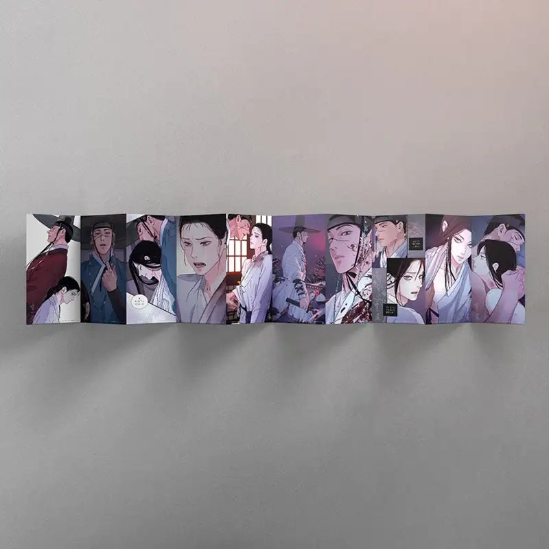 Steel Under Silk - Folding Postcard - Lezhin - Postcards - Harumio