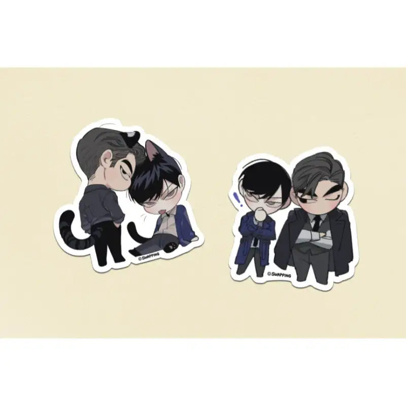 Swapping - Removable Deco Sticker - Official W - Sticker - Harumio