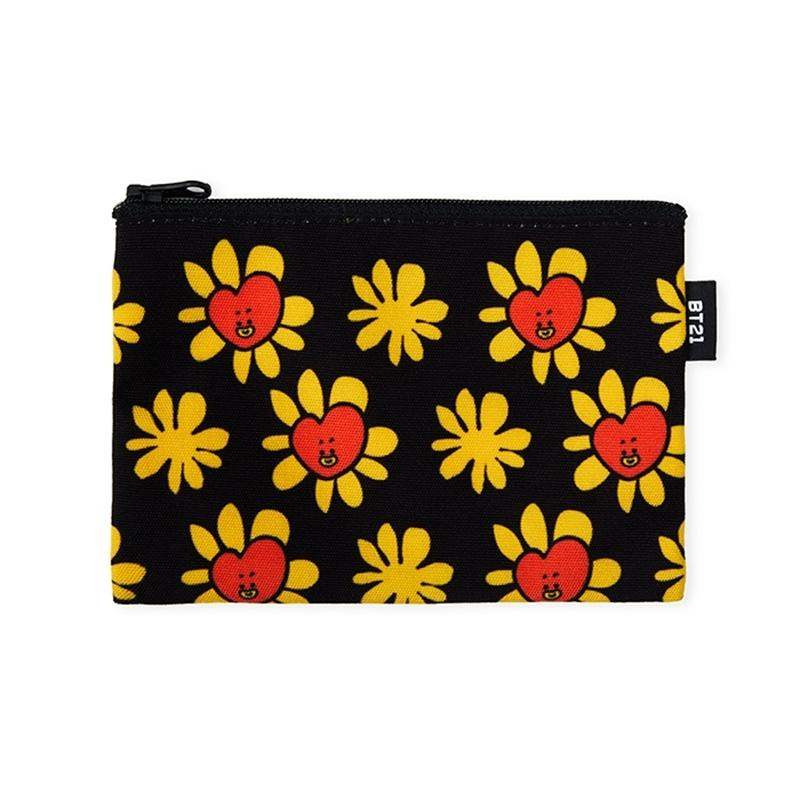 BT21 - Flower Collection - Multi Pouch - BT21 - Pouch - Harumio BT21 - Flower Collection - Multi Pouch - BT21 - Pouch - Harumio