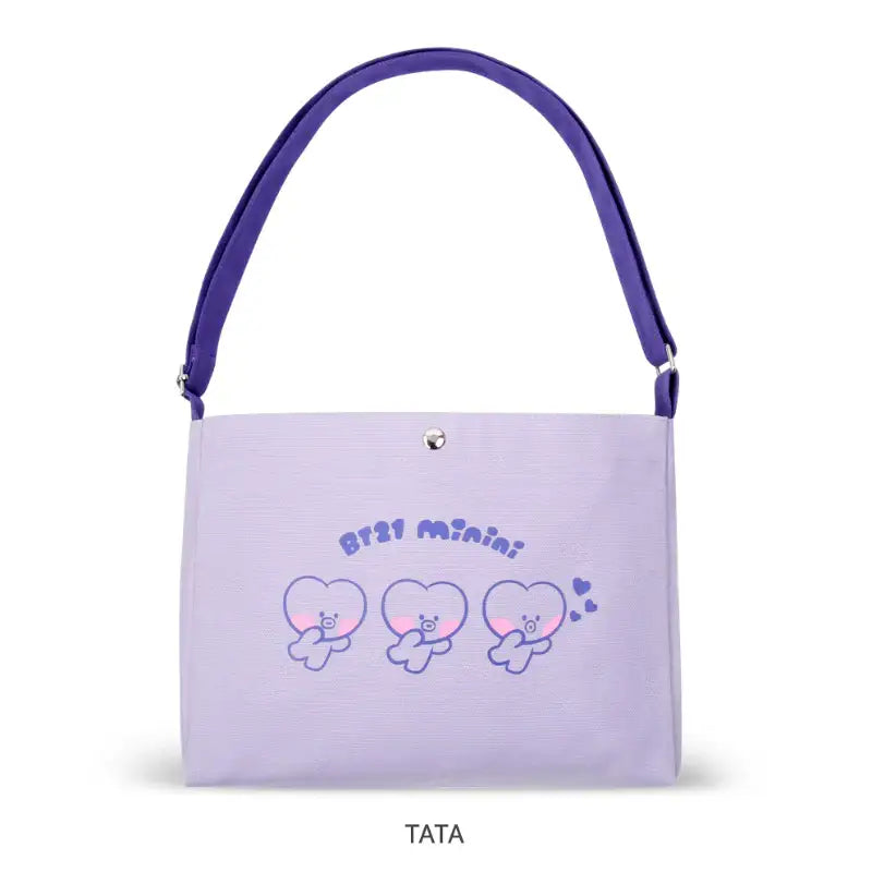 Monopoly x BT21 - Minini Canvas Cross Bag - Monopoly - Bag - Harumio Monopoly x BT21 - Minini Canvas Cross Bag - Monopoly - Bag - Harumio