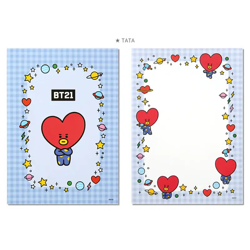 Monopoly x BT21 - Letter Pad - Monopoly - Letter Pad - Harumio Monopoly x BT21 - Letter Pad - Monopoly - Letter Pad - Harumio