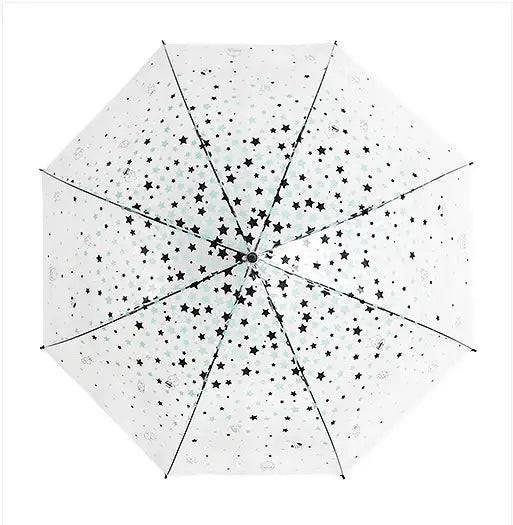 BT21 x Monopoly - Transparent Star Automatic Long Umbrella - Monopoly - Umbrella - Harumio BT21 x Monopoly - Transparent Star Automatic Long Umbrella - Monopoly - Umbrella - Harumio