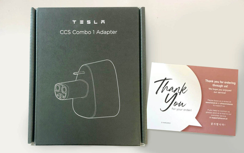 Get your Tesla's CCS1 Adapter From Korea!