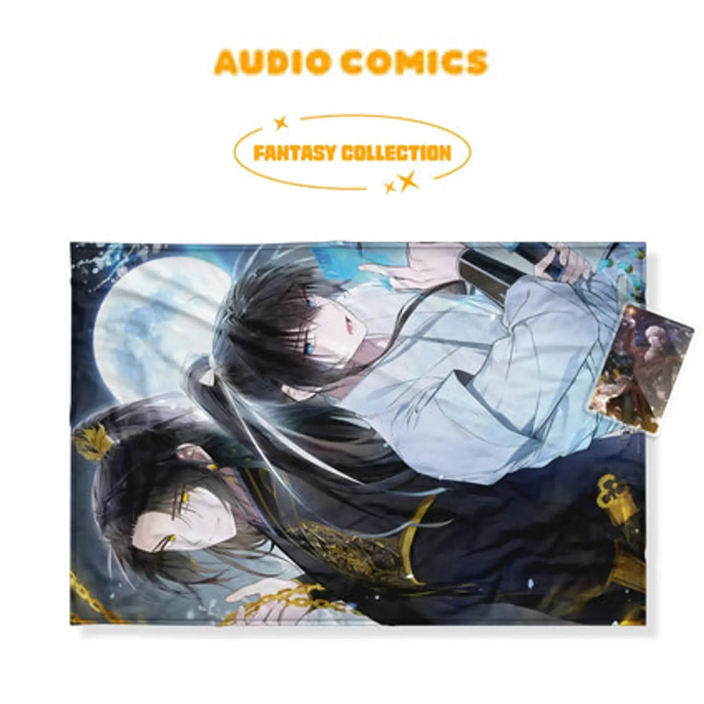 Audio Comics - Illustrated Blanket & Acrylic Block - Audio Comics - Blanket - Harumio