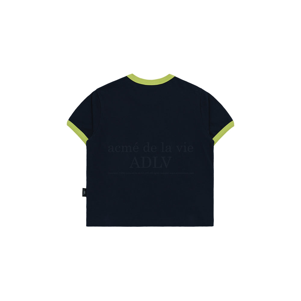 ADLV x Hello Kitty - 3D Artwork Middle Crop Short Sleeve T-Shirt