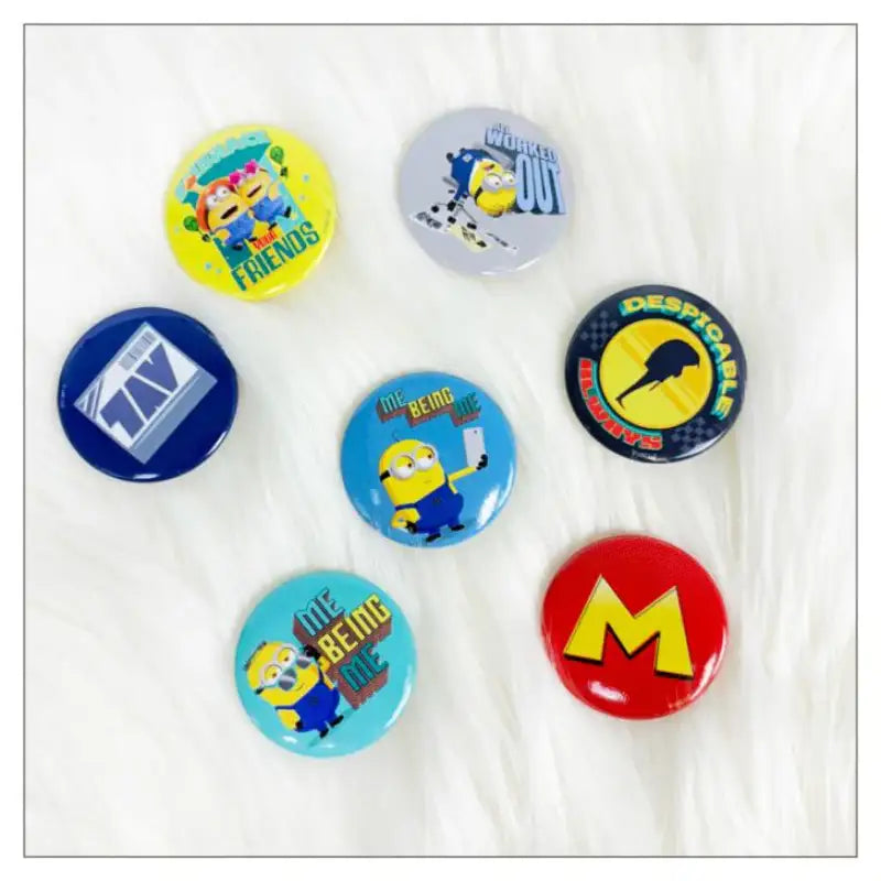 Minions - Pin Button - ARTRANK - Pin Badge - Harumio