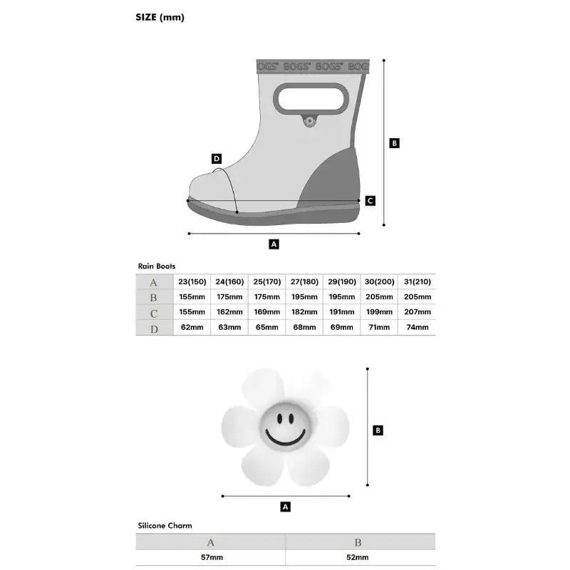 Wiggle Wiggle X Bogs - Kids Rain Boots - Wiggle Wiggle - Footwear - Harumio