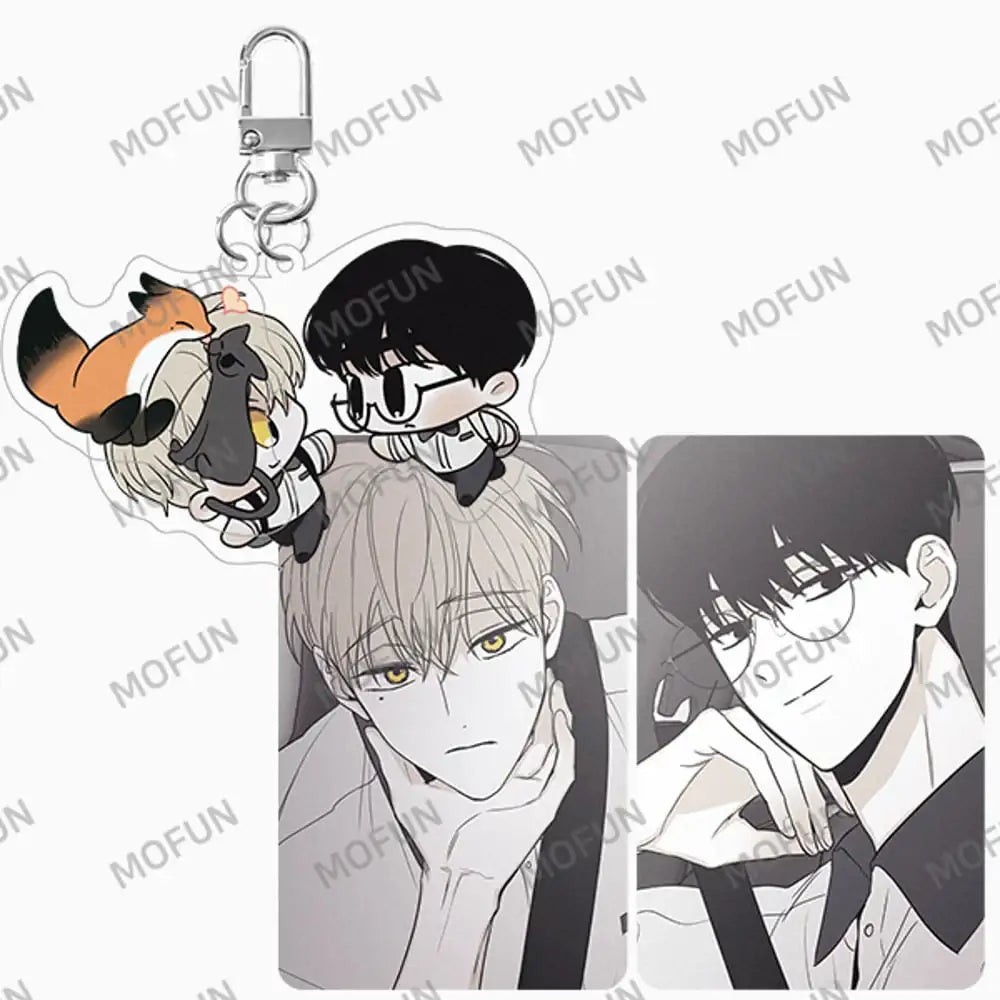 Checkmate - SD Acrylic Keyring Set - Mofun - Acrylic Keyring - Harumio