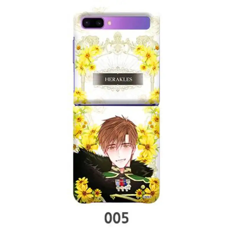 Choose Your Real Daddy Tyrant - Galaxy Z Flip Hard Case - Webtoon Shop - Phone Case - Harumio
