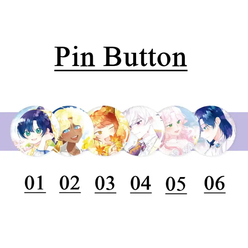 Daughter of the Archmage - Photo Card + Pin Button Set - Webtoon Shop - Photo Card - Harumio