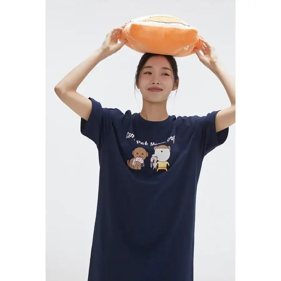 SPAO x Maru is a Puppy - Welcome to Marune Fruit Shop One Piece Pajamas - SPAO - One Piece Pajamas - Harumio