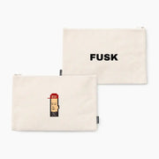 FUSK - Persk Large Fabric Pouch - Marpple Shop - Pouch - Harumio