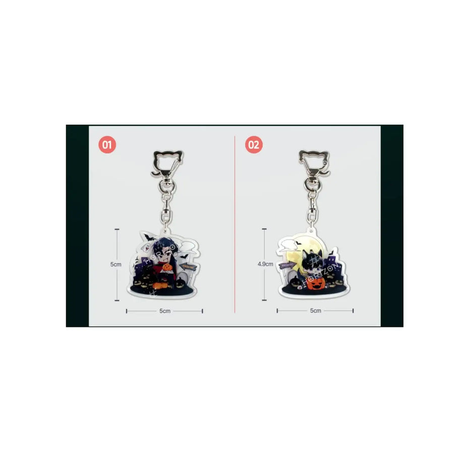 Winter Horror Land - Rainbow City Keyring - Winter Horror Land - Keyring - Harumio