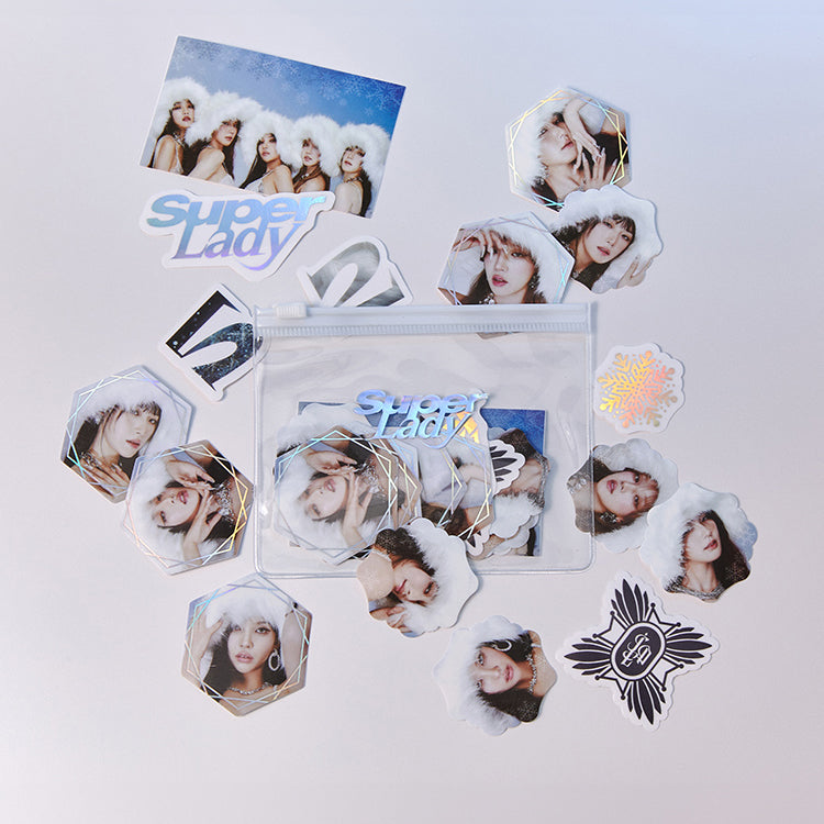 (G)I-DLE - Sticker Pack - Line Friends Square - Sticker - Harumio