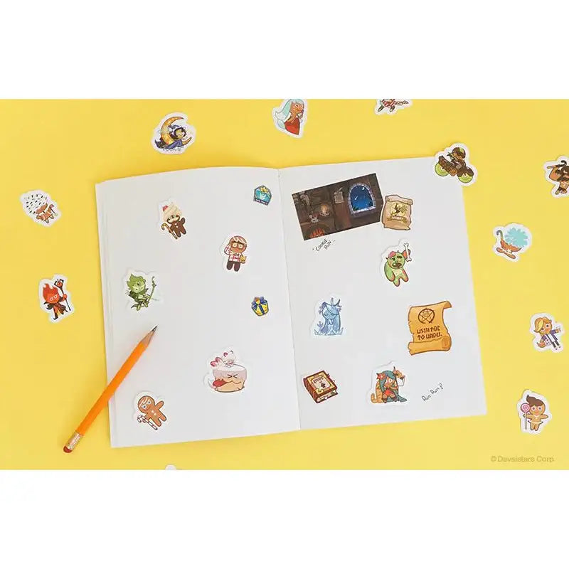 Cookie Run Store - Cookie Run Mini Sticker Set - Cookie Run - Sticker - Harumio