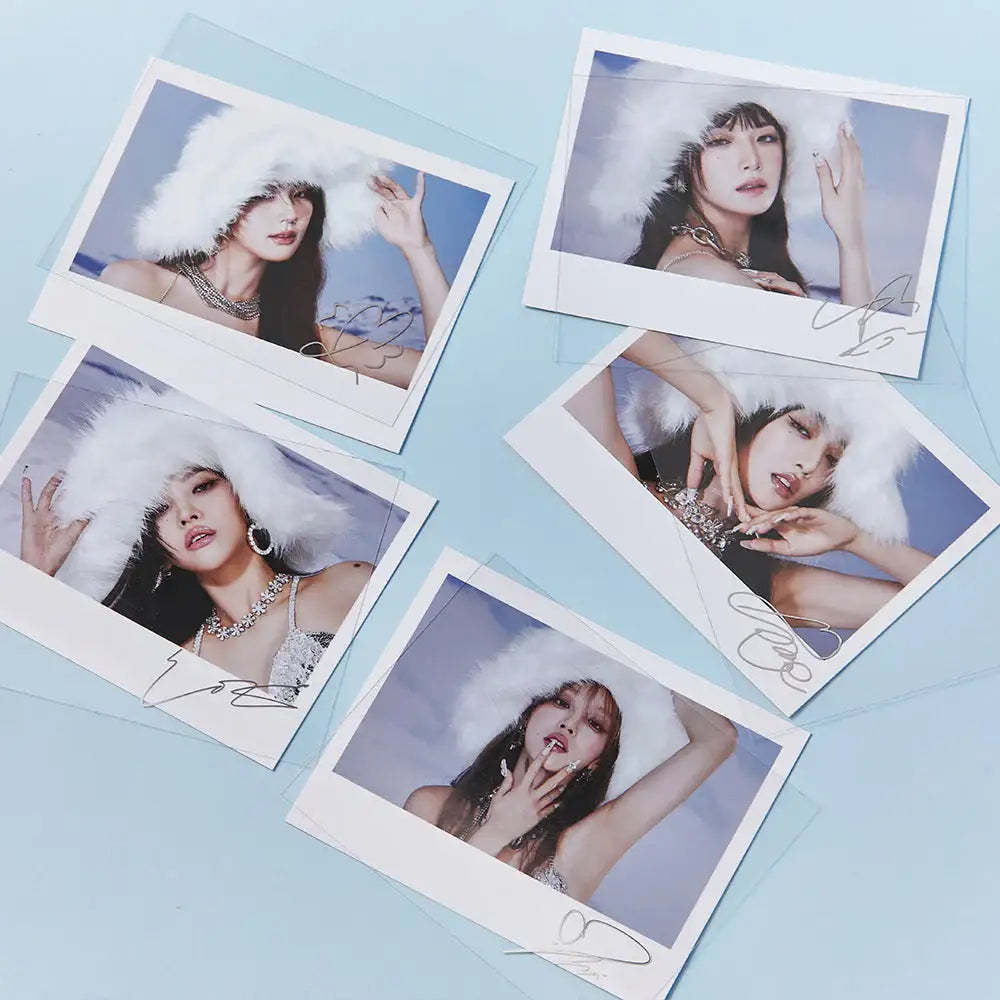 (G)I-DLE - Polaroid & Deco Kit (Version 1) - Line Friends Square - Polaroid - Harumio