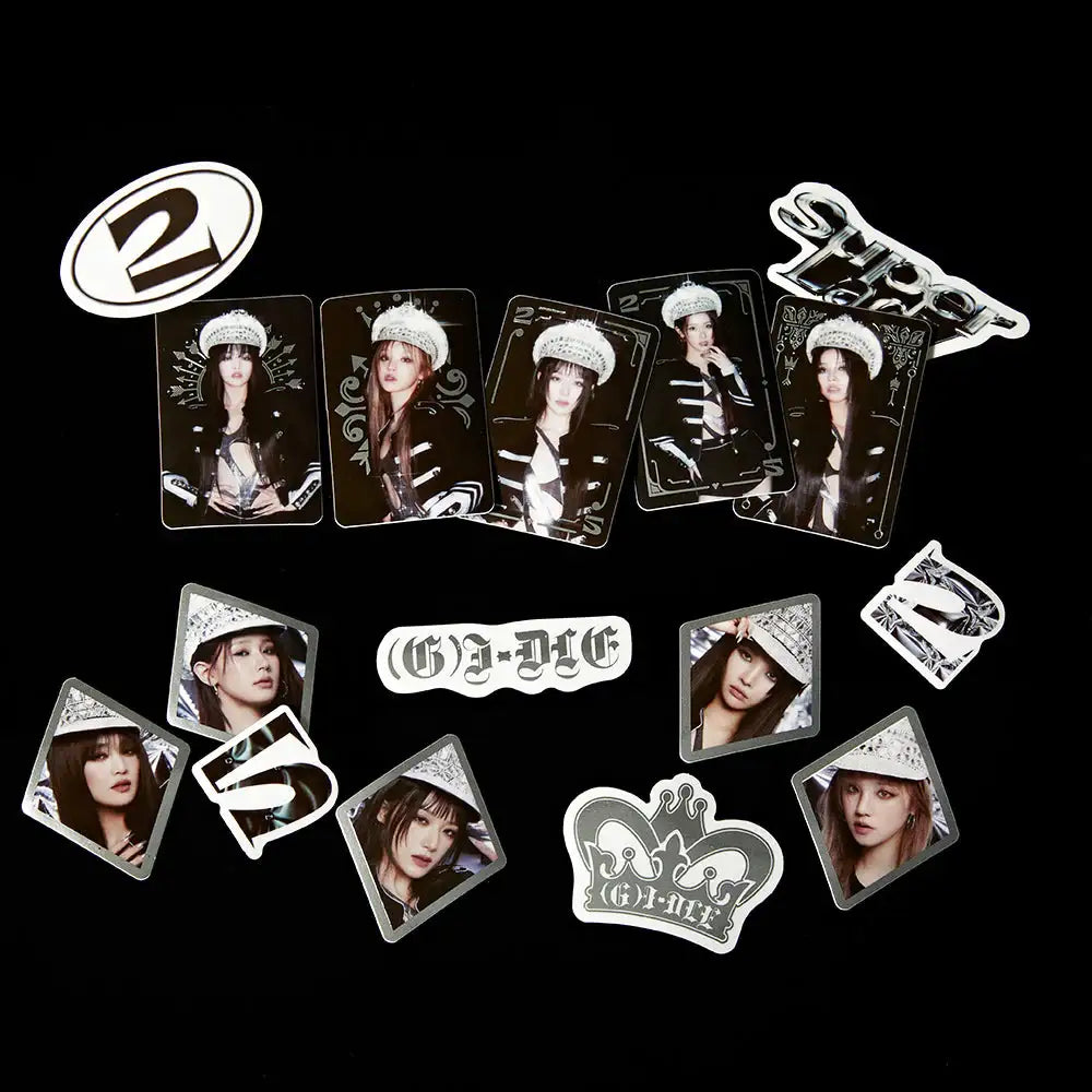 (G)I-DLE - Sticker Pack - Line Friends Square - Sticker - Harumio