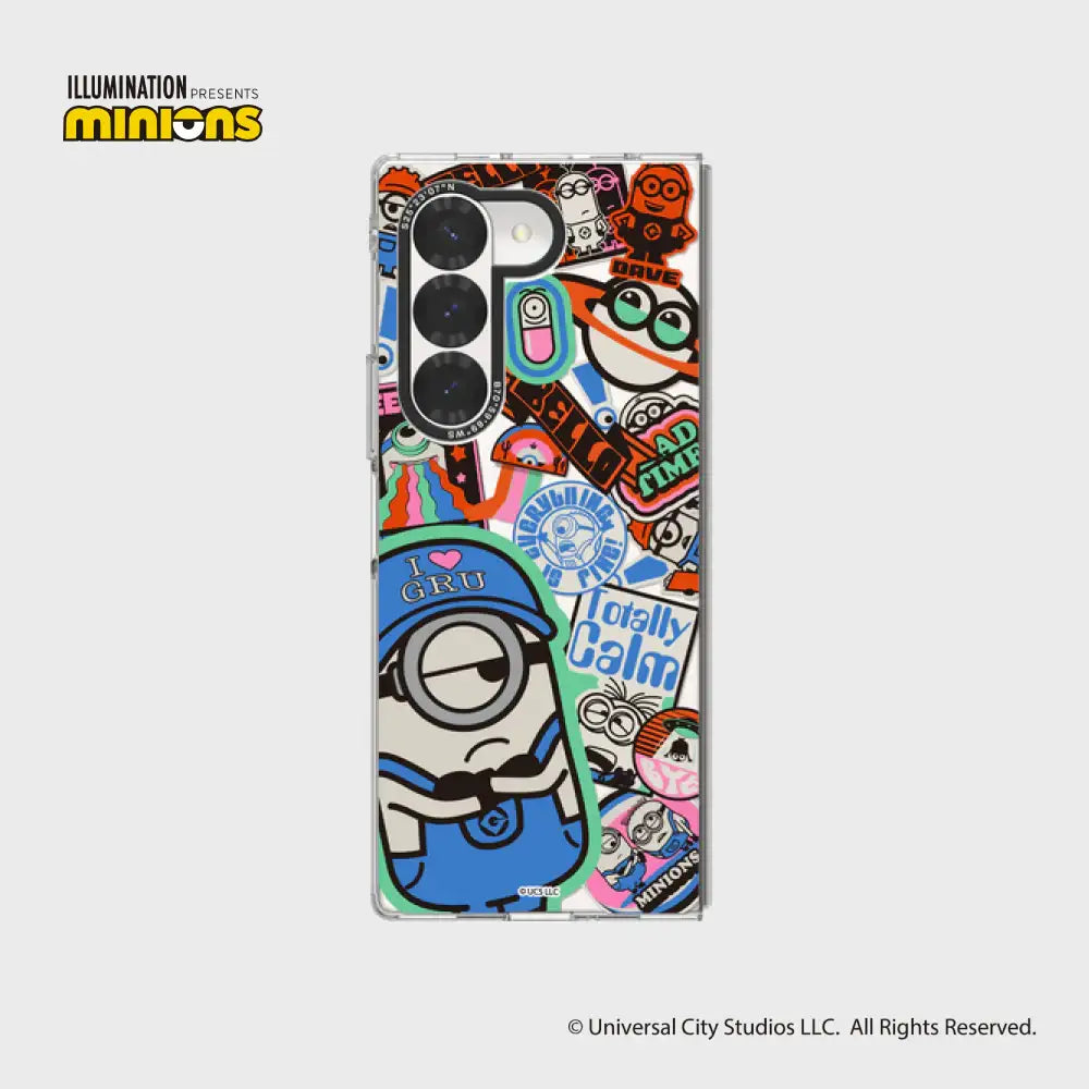 SLBS - Minions Slim Impression Case (Galaxy Z Fold6) - SLBS - Phone Case - Harumio