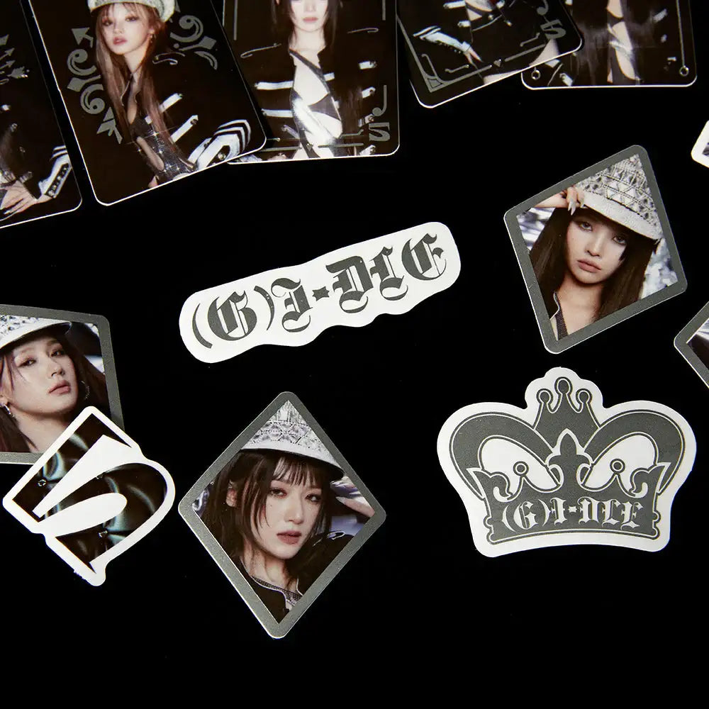 (G)I-DLE - Sticker Pack - Line Friends Square - Sticker - Harumio