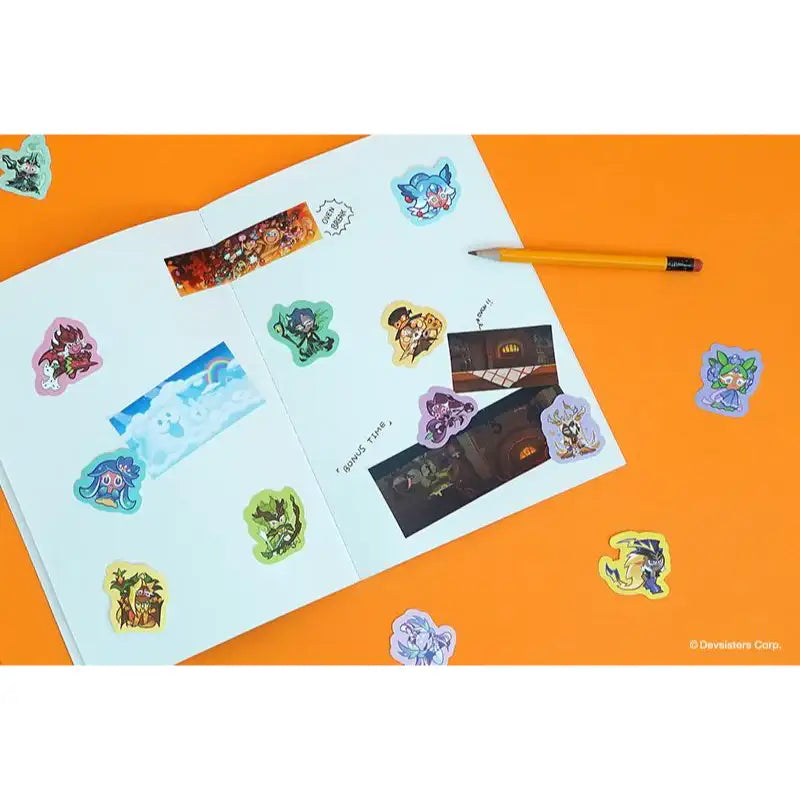Cookie Run Store - Cookie Run Mini Sticker Set - Cookie Run - Sticker - Harumio