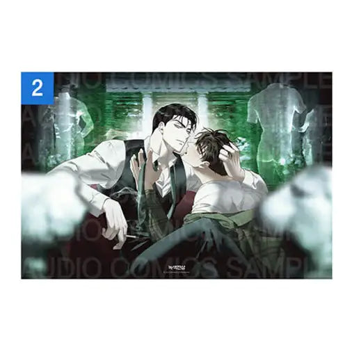 Audio Comics - Illustrated Blanket & Acrylic Block - Audio Comics - Blanket - Harumio