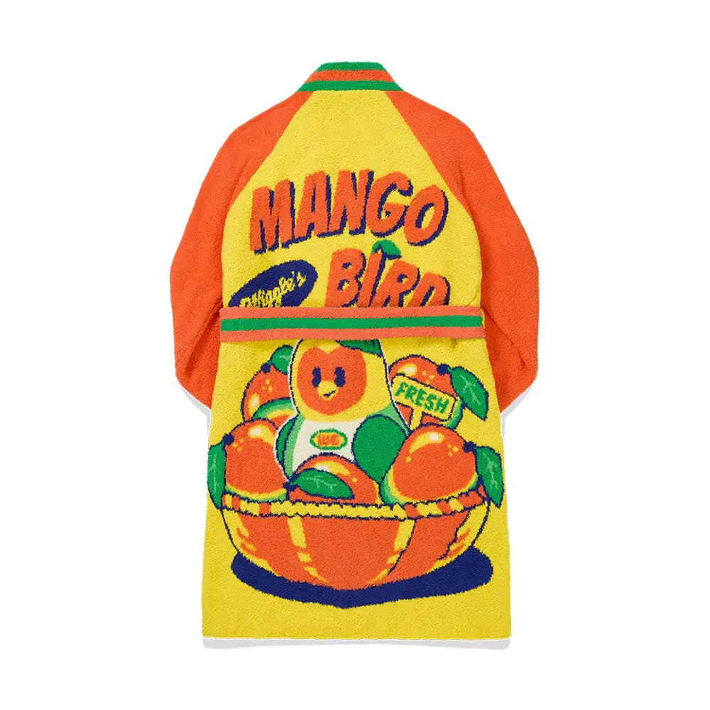 Wiggle Wiggle - Mango Bird Lounge Robe - Wiggle Wiggle - Robe - Harumio