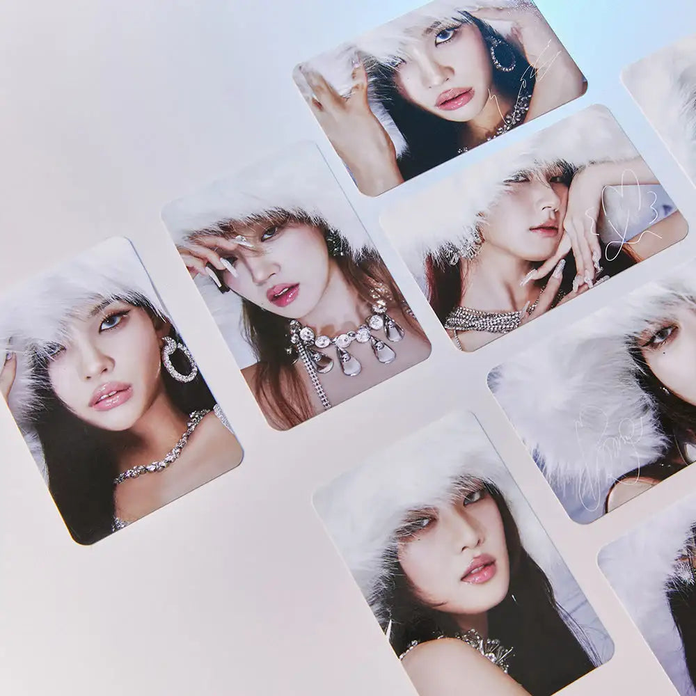 (G)I-DLE - Photocard Set - Line Friends Square - Acrylic Keyring - Harumio