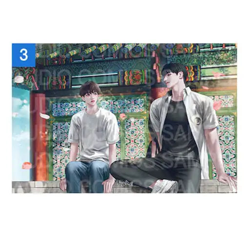 Audio Comics - Illustrated Blanket & Acrylic Block - Audio Comics - Blanket - Harumio