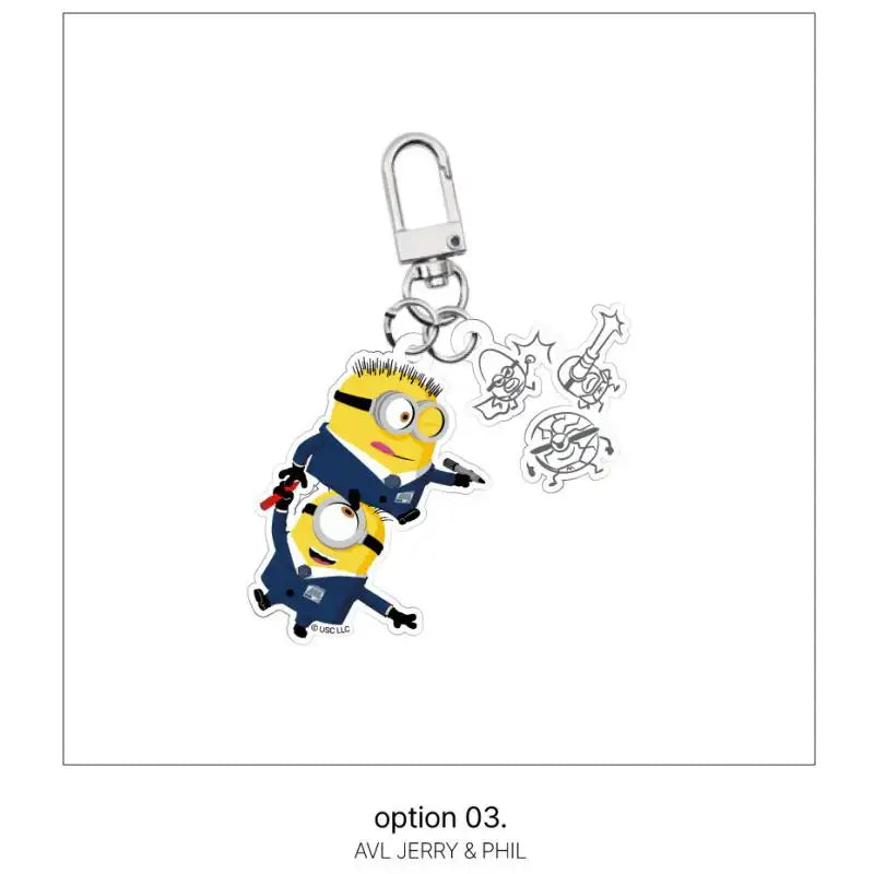 Minions - Double Keyring - ARTRANK - Keyring - Harumio